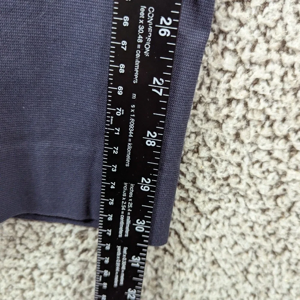 Banana Republic Tapered Dress Golf Pants‎ Blue Cotton Blend 31x32 Fits 32x30.5